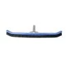 Pool Central Curved Nylon Bristle Pool Wall Brush with Aluminum Handle 24'' - Blue