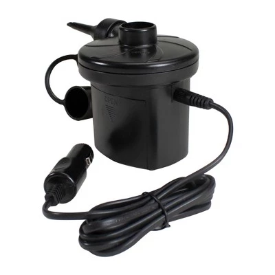 Pool Central Battery Operated or DC Electric Powered Inflate and Deflate Air Pump 4.5" - Black 3 Pool Central Battery Operated or DC Electric Powered Inflate and Deflate Air Pump 4.5" - Black - Image 3