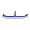 Pool Central Flexible Nylon Bristle Brush with Aluminum Handle 18.25" - Blue