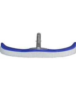 Pool Central Flexible Nylon Bristle Brush with Aluminum Handle 18.25" - Blue