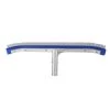 Pool Central Standard Curve Nylon Bristle Wall Brush with Aluminum Support 18" - Blue