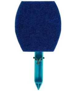 Pool Central Water Line Sponge Scrub Pad Head with Fillable Detergent Tank 11" - White/Blue