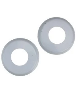 Pool Central Stainless Steel Escutcheon for D48mm Pool Handrails 2pc 4.5"- White