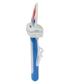 Swimline HydroTools Sail Boat Thermometer for Swimming Pools or Spas 9.5" - Blue/White