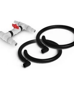 Poolmaster Pool Master Above-Ground Swimming Pool Solar Heating Panel Accessory Kit 11pc 60" - Black/White