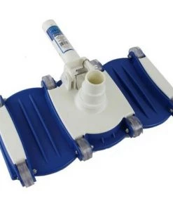 Swimline Hydrotools 8150 Swimming Pool Vacuum Cleaner Vac Head w/ 5'-15' Telescopic Pole