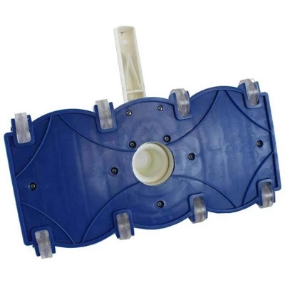 Swimline Hydrotools 8150 Swimming Pool Vacuum Cleaner Vac Head w/ 5'-15' Telescopic Pole 3 Swimline Hydrotools 8150 Swimming Pool Vacuum Cleaner Vac Head w/ 5'-15' Telescopic Pole - Image 3