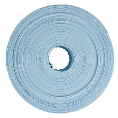 Pool Central Round Swimming Pool Filter Backwash Hose 200' x 2" - Light Blue 2 Pool Central Round Swimming Pool Filter Backwash Hose 200' x 2" - Light Blue - Image 2