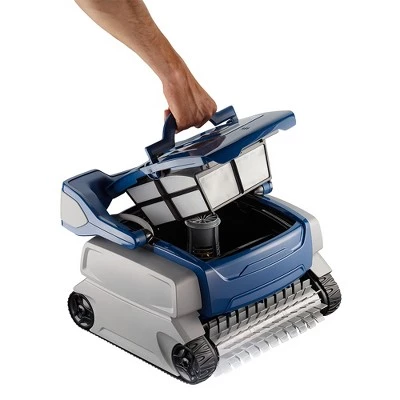 Polaris F8050 Sport Robotic Inground Swimming Pool Wall Climbing Vacuum Cleaner with Cyclonic Vacuum Technology, Push'N'Go Filter, and Pool Caddy 1 Polaris F8050 Sport Robotic Inground Swimming Pool Wall Climbing Vacuum Cleaner with Cyclonic Vacuum Technology, Push'N'Go Filter, and Pool Caddy