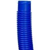 Pool Central Blow-Molded PE In-Ground Swimming Pool Cuttable Vacuum Hose 147.5' x 1.25" - Blue