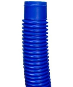 Pool Central Blow-Molded PE In-Ground Swimming Pool Cuttable Vacuum Hose 147.5' x 1.25" - Blue