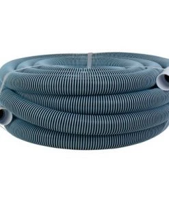 Pool Central Extruded EVA In-Ground Swimming Pool Vacuum Hose with Swivel Cuff 50' x 1.5" - Blue