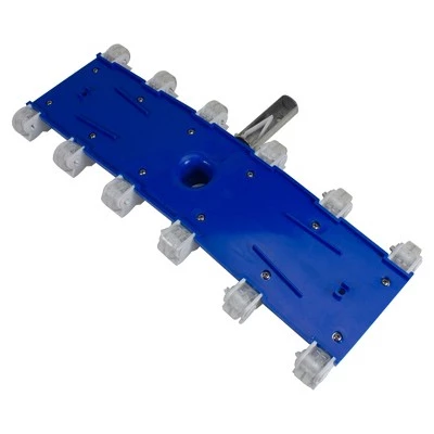 Northlight Flexible Heavy Weighted Vacuum Head for In-Ground Swimming Pools 19" - Blue/White 2 Northlight Flexible Heavy Weighted Vacuum Head for In-Ground Swimming Pools 19" - Blue/White - Image 2