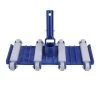 Pool Central Flexible Weighted Vacuum Head on Wheels for In-Ground Swimming Pools 13.25" - Blue/White