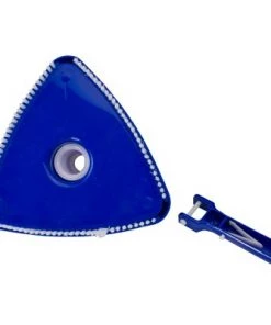 Pool Central Triangular Weighted Swimming Pool Vacuum Head with Swivel Cuff and Bumper 10.5" - Blue/White -Swimming Pools Sales unnamed file 4311