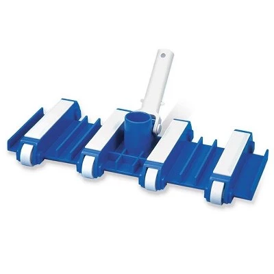 Northlight Flexible Weighted Vacuum Head for In-Ground Swimming Pools 13.75" - Blue/White 2 Northlight Flexible Weighted Vacuum Head for In-Ground Swimming Pools 13.75" - Blue/White - Image 2