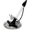 XtremepowerUS Automatic Pool Cleaner Aboveground In-Ground Swimming Pool Cleaner Vacuum Suction with Hose Set