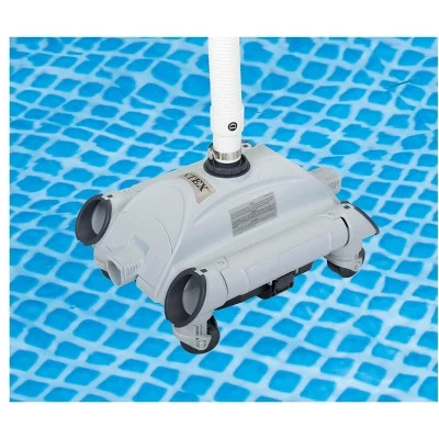 Intex 2100 GPH Above Ground Pool Sand Filter Pump w/ Automatic Pool Vacuum 2 Intex 2100 GPH Above Ground Pool Sand Filter Pump w/ Automatic Pool Vacuum - Image 2