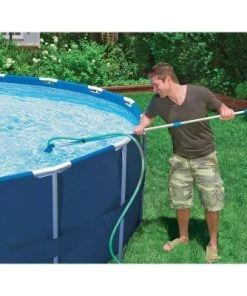 Intex Pool Cleaning Vacuum Skimmer & Pole Set + Type A or C Filter Cartridges