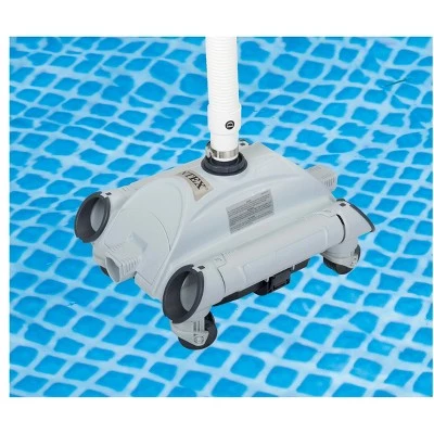 Intex Automatic Pool Side Vacuum Cleaner w/ 24’ Hose & Hydro Tools Pool Skimmer 2 Intex Automatic Pool Side Vacuum Cleaner w/ 24’ Hose & Hydro Tools Pool Skimmer - Image 2