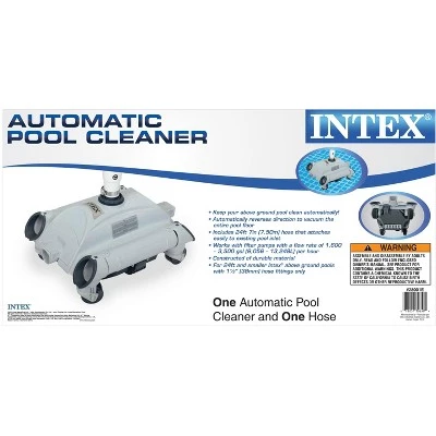 Intex Automatic Pool Side Vacuum Cleaner w/ 24’ Hose & Hydro Tools Pool Skimmer 5 Intex Automatic Pool Side Vacuum Cleaner w/ 24’ Hose & Hydro Tools Pool Skimmer - Image 5