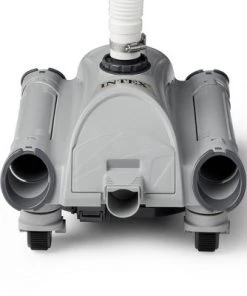 Intex 28001E Above Ground Pool Automatic Pool Cleaner Pressure Side Vacuum Cleaner with 24 Foot 7 Inch Hose for Intex Pools Only w/ a 1.5 Inch Fitting