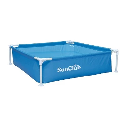 JLeisure Sun Club 17256 48 x 13" 1 to 2 Person Capacity Above Ground Steel Frame Kids Outdoor Kiddie Swimming Pool 2 JLeisure Sun Club 17256 48 x 13" 1 to 2 Person Capacity Above Ground Steel Frame Kids Outdoor Kiddie Swimming Pool - Image 2