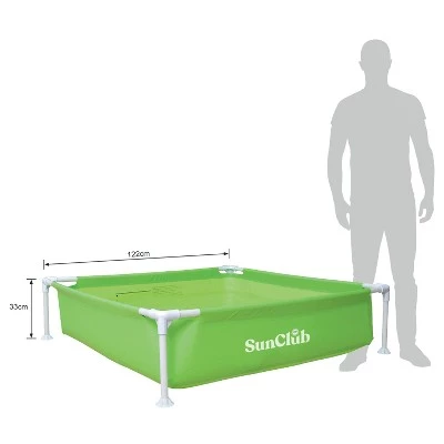 JLeisure Sun Club 17256 48 x 13" 1 to 2 Person Capacity Above Ground Steel Frame Kids Outdoor Kiddie Swimming Pool 4 JLeisure Sun Club 17256 48 x 13" 1 to 2 Person Capacity Above Ground Steel Frame Kids Outdoor Kiddie Swimming Pool - Image 4