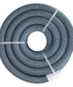 Pool Central Spiral Wound EVA Vacuum Hose with White Cuffs 40' x 1.5" - Blue