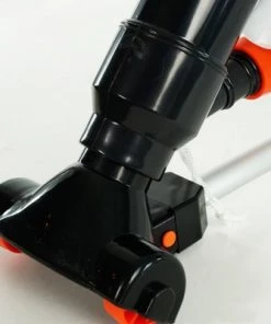 Pool Central Jet-Vac Kit With Aluminum Pole and Replaceable Net 5pc 10" - Black/White