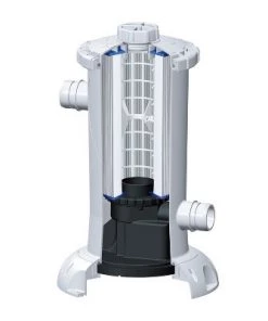 Summer Waves P53RX1000 1000 Gallon Cartridge Filter Pump System with GCFI Plug, C Filter, Hose Clamps, and Hoses for Above Ground Swimming Pool