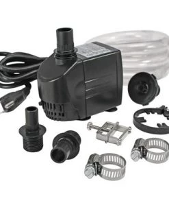 Design Toscano Ul-Listed, Indoor/Outdoor, 290 Gph Pump Kit - Black