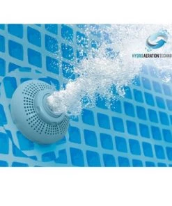 Intex 15ft x 42in Prism Frame Above Ground Swimming Pool Set with Debris Cover