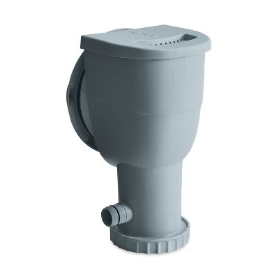 Summer Waves Active 8 Foot Stone Slate Print Metal Frame Above Ground Pool Set 2 Summer Waves Active 8 Foot Stone Slate Print Metal Frame Above Ground Pool Set - Image 2