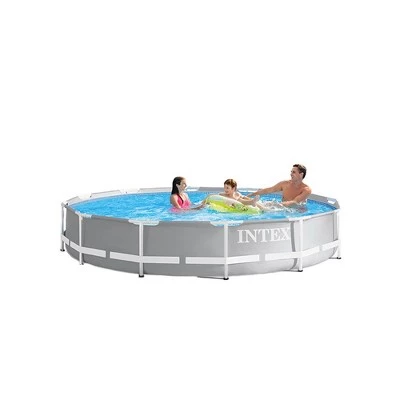Intex 12 Foot x 30 Inches Pool with Intex 530 GPH Pool Cartridge Filter Pump 2 Intex 12 Foot x 30 Inches Pool with Intex 530 GPH Pool Cartridge Filter Pump - Image 2