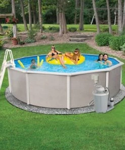 Blue Wave Round 180"x180"x52" Belize Steel Wall Pool Package -Swimming Pools Sales unnamed file 611