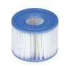 Intex 29011E Type S1 PureSpa Easy Set Pool Spa Hot Tub Filter Replacement Cartridges (6 Filters), Blue and White