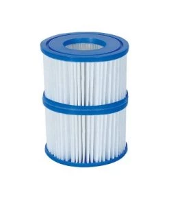 Bestway Type VI Spa Filter Cartridge for Lay-Z-Spa Twin Pack 58323