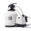 Intex 3000 GPH Above Ground Pool Sand Filter Pump & Intex Pool vacuum Cleaner