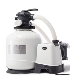 Intex 3000 GPH Above Ground Pool Sand Filter Pump & Intex Pool vacuum Cleaner