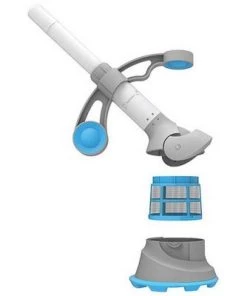 Kokido AC11CBX Krill Automatic Pool Vacuum Cleaner for Above Ground Pools, Gray