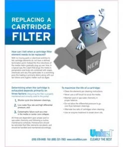 Unicel C-6430 Hot Springs Watkins Hot Tub and Spa Replacement Filter Cartridge