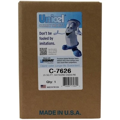 Unicel C-7626 Spa Pool Replacement Cartridge Filter Sq Ft Hayward CX250RE PA25-4 4 Unicel C-7626 Spa Pool Replacement Cartridge Filter Sq Ft Hayward CX250RE PA25-4 - Image 4