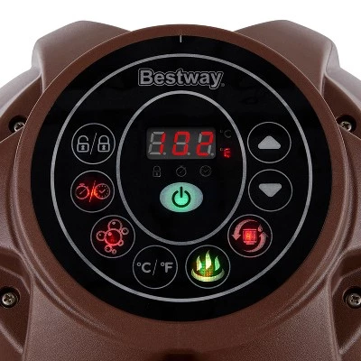 Bestway SaluSpa Helsinki 7 Person Portable Inflatable Hot Tub AirJet Spa w/ Pump & EZ Spa 5 Lb Concentrated Weekly Algaecide Swimming Pool Treatment 4 Bestway SaluSpa Helsinki 7 Person Portable Inflatable Hot Tub AirJet Spa w/ Pump & EZ Spa 5 Lb Concentrated Weekly Algaecide Swimming Pool Treatment - Image 4