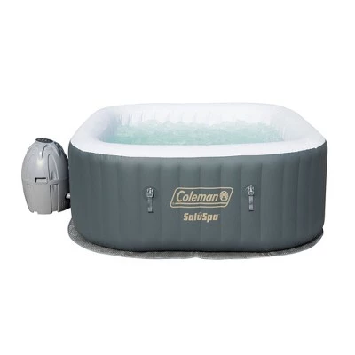 Bestway Coleman SaluSpa 4 Person Inflatable AirJet Hot Tub with Attachable Cup Holder with 114 Air Jets and Power Saving Heating System 3 Bestway Coleman SaluSpa 4 Person Inflatable AirJet Hot Tub with Attachable Cup Holder with 114 Air Jets and Power Saving Heating System - Image 3