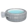 Bestway 54295 SaluSpa AirJet 6 Person Honolulu Inflatable Outdoor Portable Hot Tub Spa with Cover, Pump, and Built In Filtration System