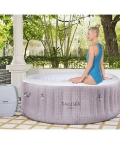 Bestway SaluSpa 71 x 26 Inch 2 to 4 Person Outdoor Inflatable Portable Cancun AirJet Hot Tub Pool Spa with Cover, Pump, and Filter -Swimming Pools Sales unnamed file 725