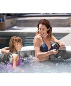 Intex Greywood Deluxe 4 Person Portable Inflatable Hot Tub Spa w LED Light, Gray -Swimming Pools Sales unnamed file 736