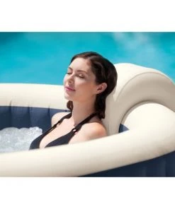 Intex PureSpa Plus 6 Person Portable Inflatable Hot Tub Jet Spa with Cover, Navy -Swimming Pools Sales unnamed file 773