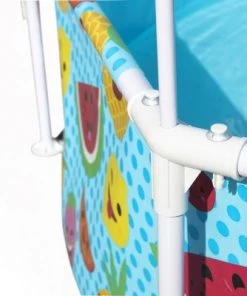 Bestway 8ft x 20in Splash in Shade Kids Spray Play Swimming Pool with UV Shade Canopy, Fruit Print -Swimming Pools Sales unnamed file 80